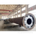 10KV Tensile Double Loop Electricity Transmission Steel Pole